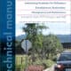 Technical manual cover for "Maintaining Roadsides for Pollinators" by Pollinator Partnership, featuring guidelines for establishment, restoration, management, and maintenance aimed at state DOT managers and staff. The image shows a roadside scene with greenery and a vehicle, emphasizing the integration of pollinator habitats in transportation infrastructure.