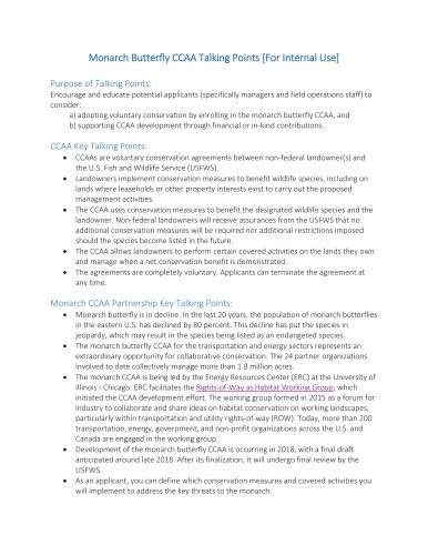 Thumbnail to Monarch CCAA Internal Talking Points. Opens link in a new tab