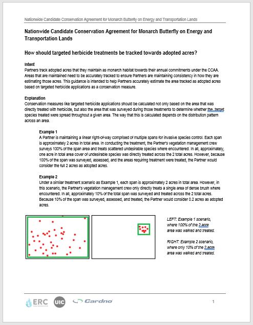 Thumbnail for the Tracking Herbicide Acres Guidance Sheet. Click the thumbnail to open this tool in a new window.