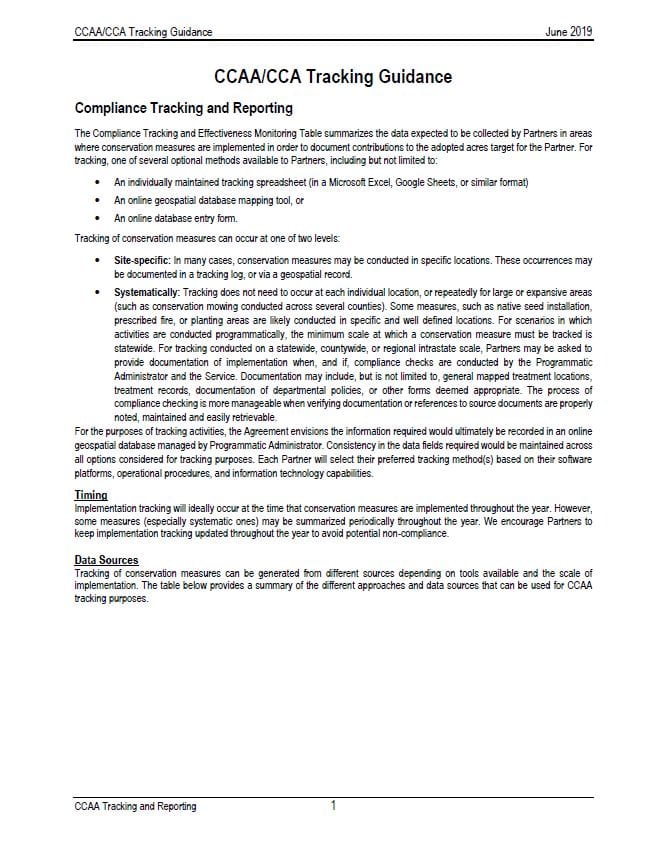 Thumbnail for the Tracking Guidance Sheet. Click the thumbnail to open this tool in a new window.