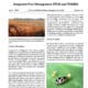 Alt text: A document titled "Integrated Pest Management (IPM) and Wildlife," published by the NRCS, discussing the role of IPM in agriculture and its benefits for fish and wildlife. It highlights the importance of integrating wildlife considerations into pest management practices and provides guidance on conservation buffer practices. The leaflet emphasizes the role of beneficial insects, birds, and mammals in controlling pests and suggests methods for reducing pesticide use while improving agricultural productivity.