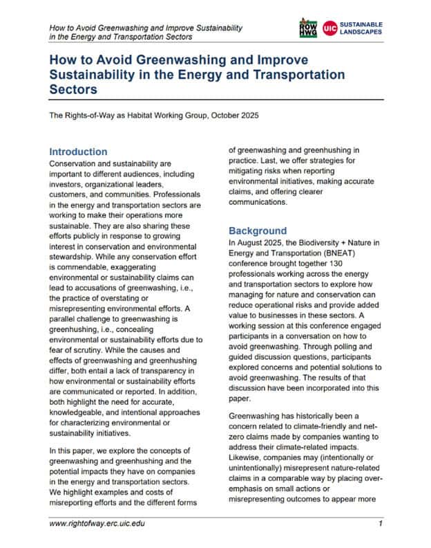 Thumbnail of an article titled How to Avoid Greenwashing and Improve Sustainability in the Energy and Transportation Sectors