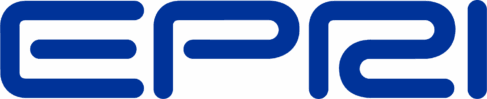 Logo of EPRI, a leading organization in electric power research and development, featuring a modern design in blue.