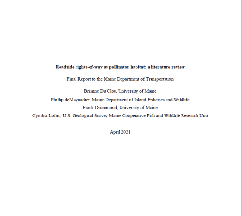 Final report titled 