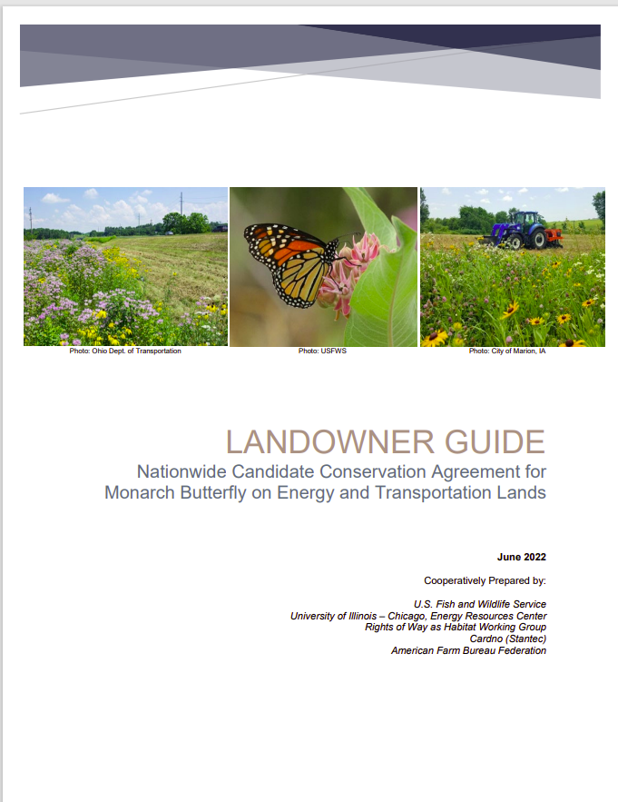 Landowner Guide - Rights-of-Way As Habitat Working Group