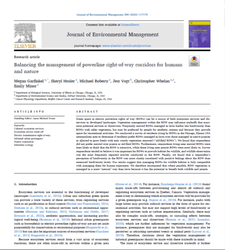 Research article titled