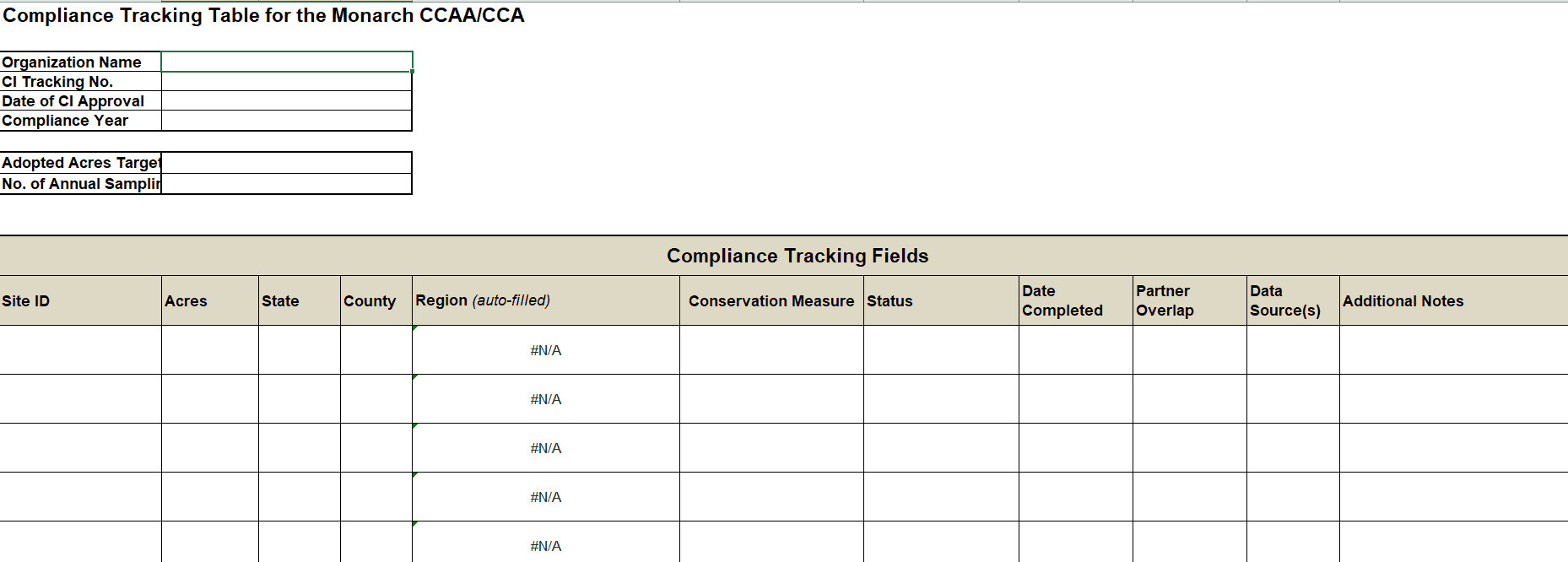 Thumbnail for the Compliance Tracking Template. Click the thumbnail to open this tool in a new window.