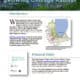 Alt text: Infographic titled "gROWing Chicago Habitat" featuring an introduction to the Chicago Wilderness region, highlighting the importance of utility and transportation lands for wildlife habitat. Includes a map showing rights-of-way and protected lands, along with a section on a potential study conducted by the University of Illinois Chicago on expanding habitat practices.